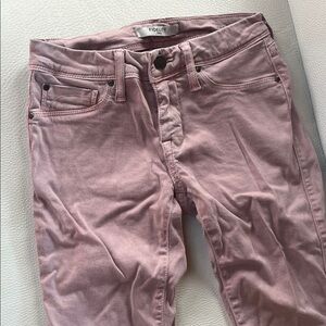Blush pink jeggings